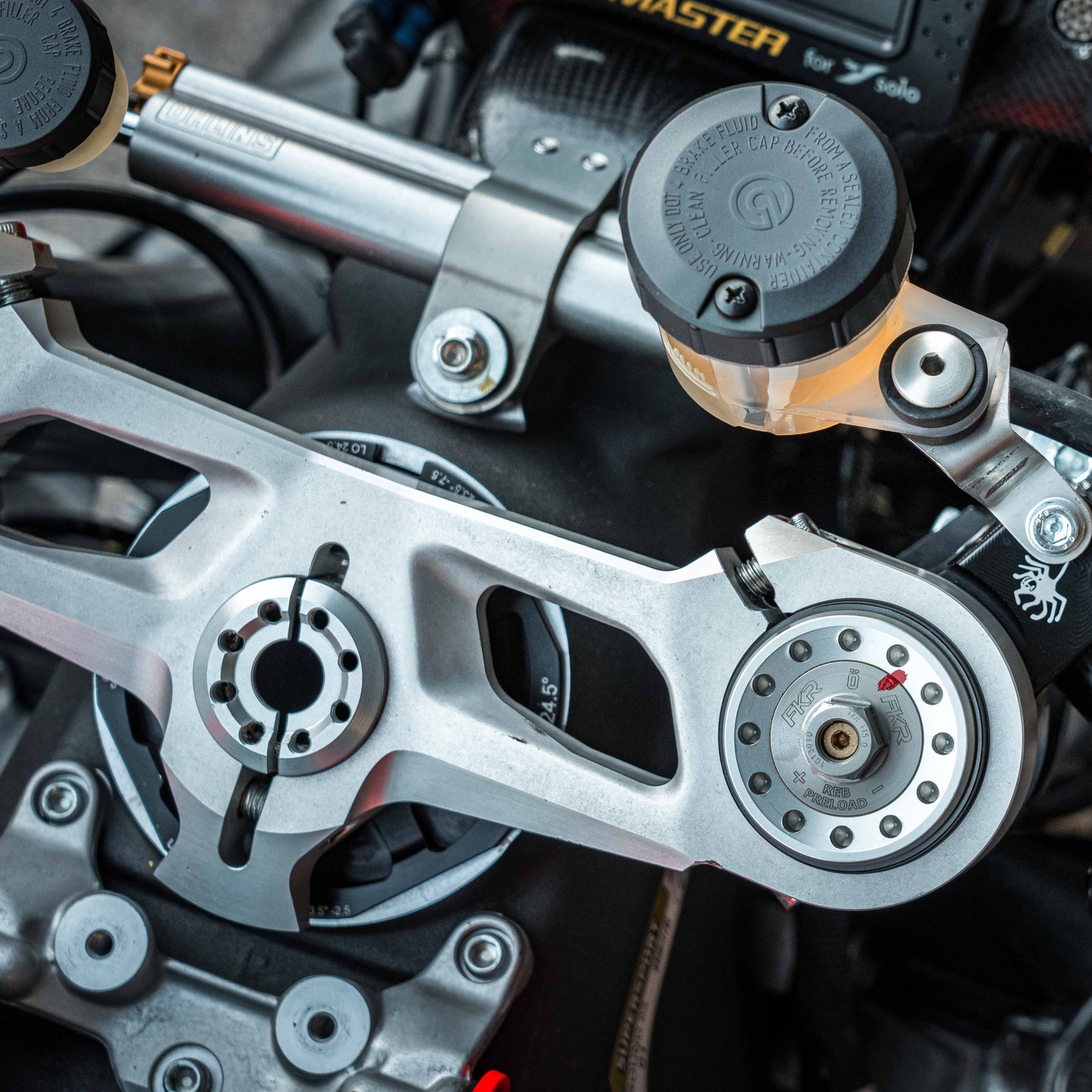 BOCCOLE DI STERZO RACING - 75610401A.KIT