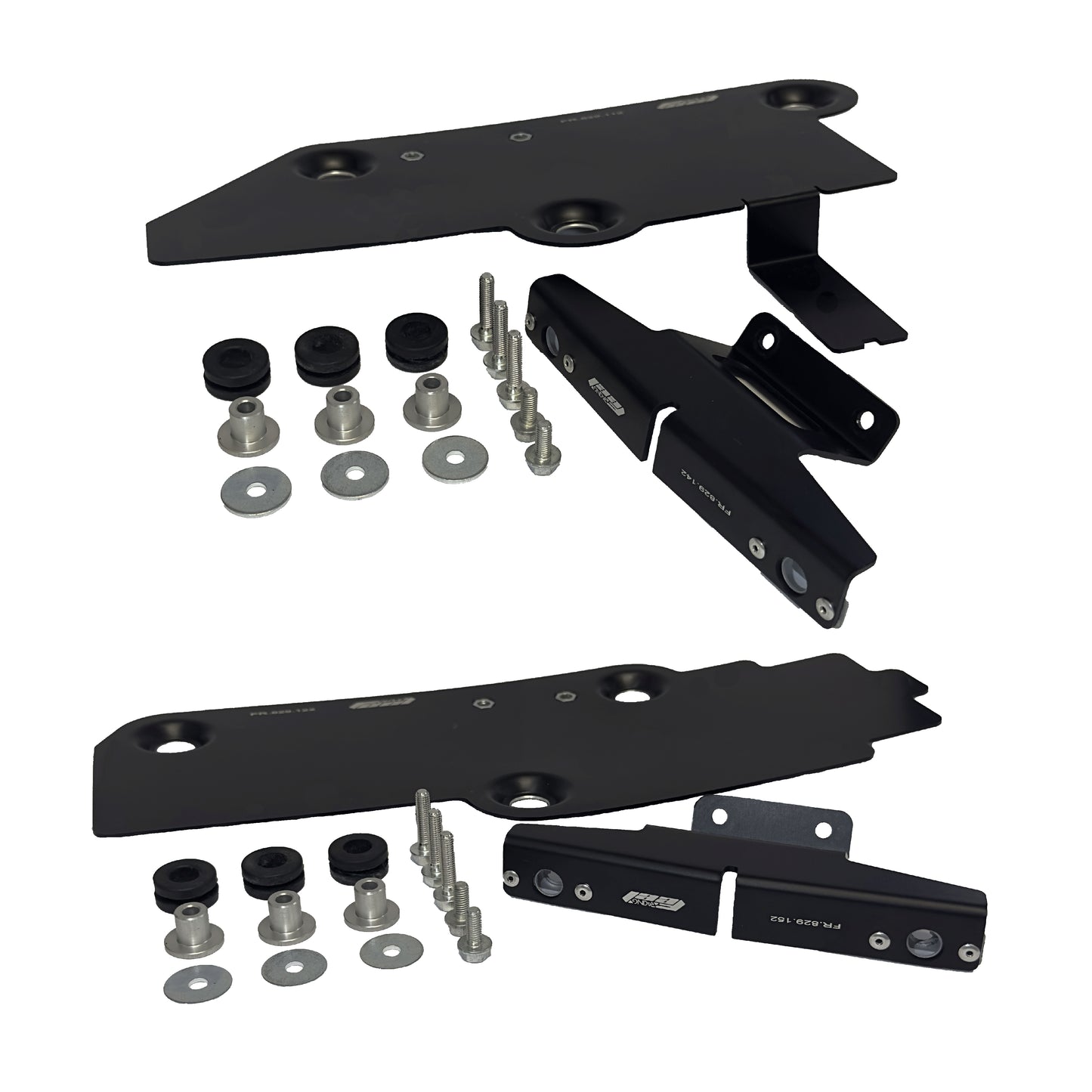 SUPPORTI ELETTRONICA-CARENE LATERALI V02 - FR.04.KIT